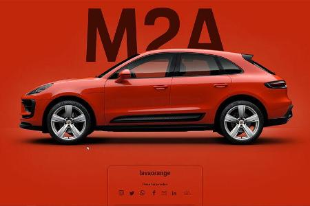Porsche Macan M2A lavaorange