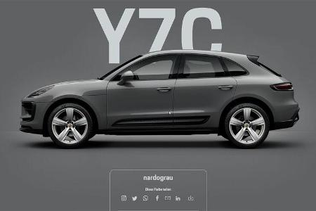 Porsche Macan Y7C nardograu