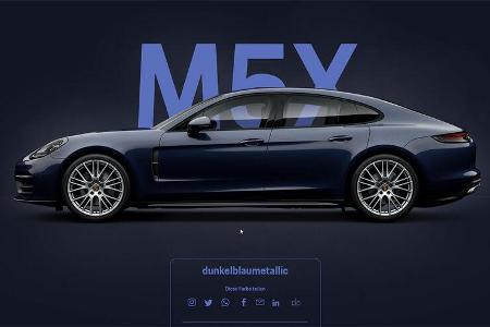 Porsche Panamera M5X dunkelblaumetallic
