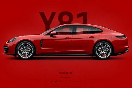 Porsche Panamera Y81 rossocorsa