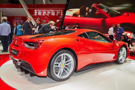 Ferrari 488 GTB - Sportwagen - Genfer Autosalon 2015 Ferrari 488 GTB - Sportwagen - Genfer Autosalon 2015