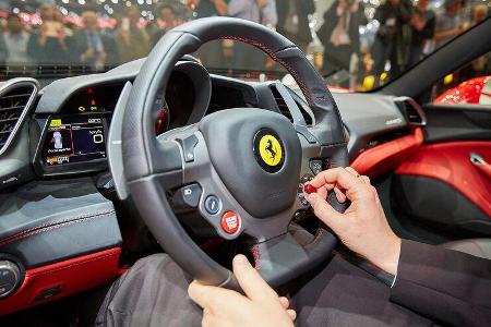 Ferrari 488 GTB Sitzprobe