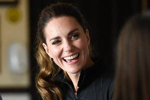 Stets zugewandt: Kate Middleton, hier im Sommer 2021.