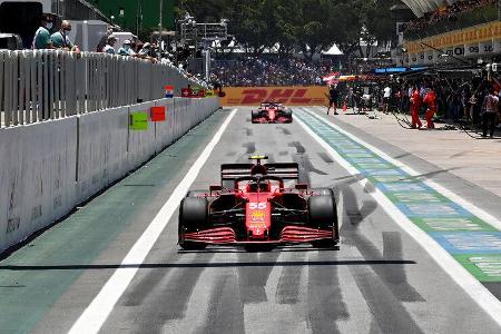 Ferrari - Formel 1 - GP Brasilien 2021