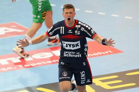 Zweiter Sieg in der Champions League: Flensburg gibt Rote Laterne ab Zweiter Sieg in der Champions League: Flensburg gibt Rote Laterne ab