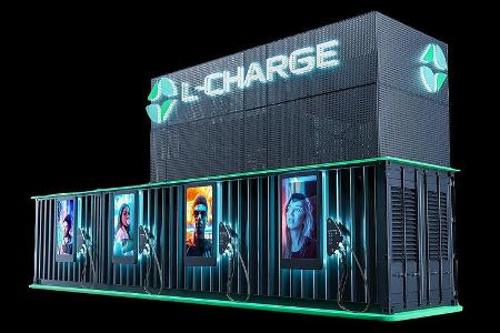12/2021, L-Charge staionäre Ladestationen für Elektroautos