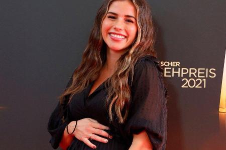 Sarah Engels ist jetzt stolze Mutter von zwei Kindern. Sarah Engels ist jetzt stolze Mutter von zwei Kindern.