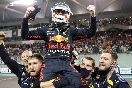 Max Verstappen - Red Bull - Formel 1 - GP Abu Dhabi - 12. Dezember 2021 Max Verstappen - Red Bull - Formel 1 - GP Abu Dhabi - 12. Dezember 2021