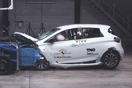 EuroNCAP Crashtest Renault Zoe EuroNCAP Crashtest Renault Zoe