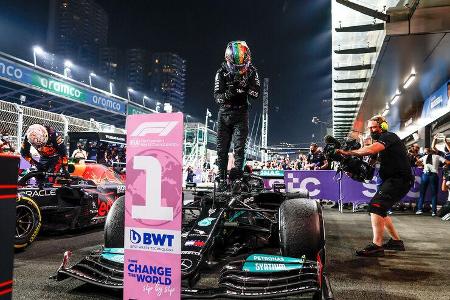 Lewis Hamilton - Mercedes - GP Saudi-Arabien 2021 - Jeddah - Rennen Lewis Hamilton - Mercedes - GP Saudi-Arabien 2021 - Jeddah - Rennen
