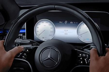 S-Klasse 2020 MBUX Cockpit
