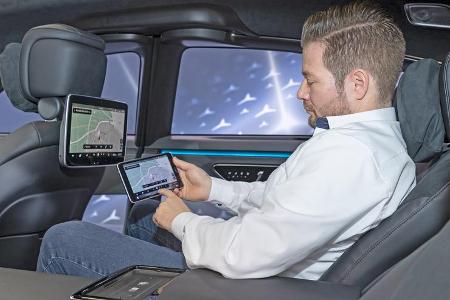 S-Klasse 2020 MBUX Cockpit