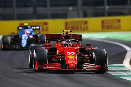 Carlos Sainz - Ferrari - Formel 1 - GP Saudi-Arabien - Jeddah - Freitag - 3.12.2021