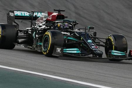 Hamilton im Dschidda-Training vor Verstappen Hamilton im Dschidda-Training vor Verstappen