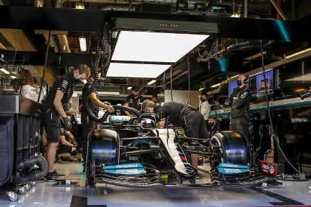 Valtteri Bottas - Mercedes - Formel 1 - GP Abu Dhabi - 10. Dezember 2021