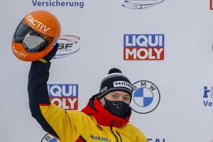 Skeleton: Jungk in Winterberg Zweiter - Grotheer kämpft sich noch aufs Podest