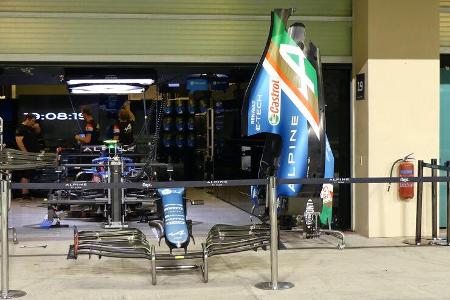 Alpine - Formel 1 - GP Abu Dhabi - 9. Dezember 2021