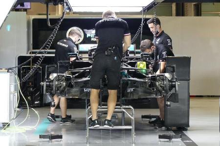 Lewis Hamilton - Mercedes - Formel 1 - GP Abu Dhabi - 9. Dezember 2021