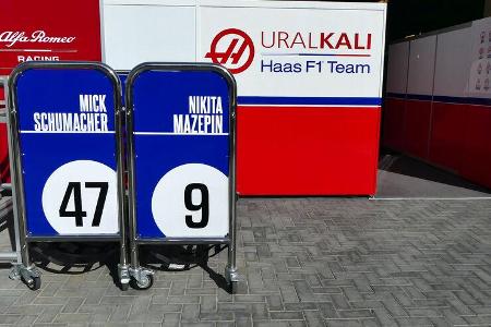 Haas F1 - Formel 1 - GP Abu Dhabi - 9. Dezember 2021