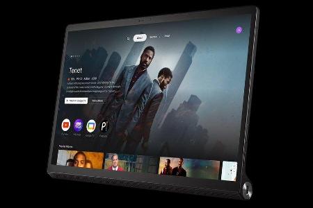 Das Lenovo Yoga Tab 13 ist besonders fürs Home-Entertainment gedacht. Das Lenovo Yoga Tab 13 ist besonders fürs Home-Entertainment gedacht.