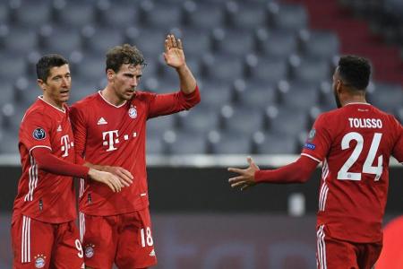 Bayern gegen Wolfsburg ohne Goretzka und Tolisso - Hoffnung auf Kimmich-Comeback im Januar Bayern gegen Wolfsburg ohne Goretzka und Tolisso - Hoffnung auf Kimmich-Comeback im Januar