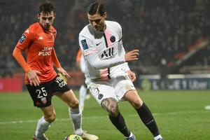 Ligue 1: Icardi rettet PSG vor Blamage - Ramos fliegt vom Platz