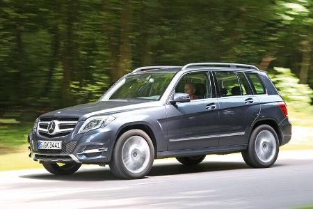Mercedes GLK 220 CDI, Seitenansicht Mercedes GLK 220 CDI, Seitenansicht
