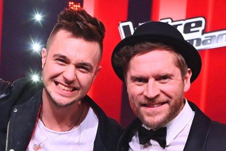 Sebastian Krenz (li.) und Johannes Oerding freuen sich über den Sebastian Krenz (li.) und Johannes Oerding freuen sich über den