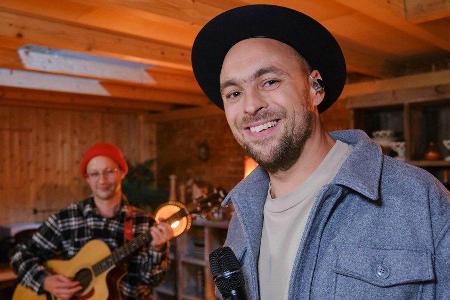 Max Mutzke gibt sich bei Max Mutzke gibt sich bei
