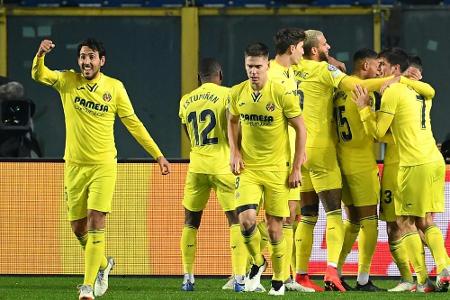 Villarreal erreicht Achtelfinale im Nachsitzen