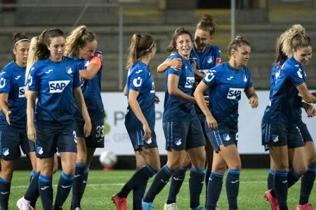 Frauen-BL: Hoffenheim nach Sieg in Freiburg an der Spitze Frauen-BL: Hoffenheim nach Sieg in Freiburg an der Spitze