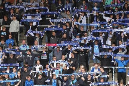 Bochum beim Jahresabschluss gegen Union erneut vor 13.799 Fans Bochum beim Jahresabschluss gegen Union erneut vor 13.799 Fans