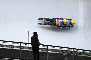 Rodeln: Doppelsitzer Eggert/Benecken Zweiter in Sotschi
