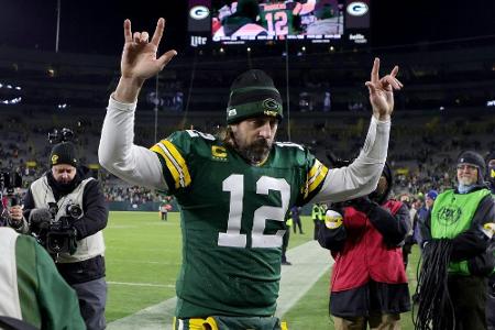 NFL: Rodgers schnappt sich Favres Touchdown-Rekord NFL: Rodgers schnappt sich Favres Touchdown-Rekord