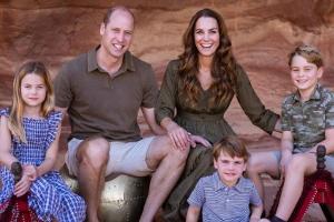 Die Cambridges auf dem Foto ihrer diesjährigen Weihnachtskarte.