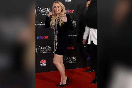 Rebel Wilson auf der AACTA-Preisverleihung in Sydney. Rebel Wilson auf der AACTA-Preisverleihung in Sydney.
