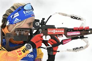 Biathletin Weidel fällt im Sprint aus