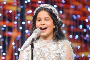 Die kleine Opernsängerin Elena Turcan setzte sich im "Supertalent"-Finale durch.