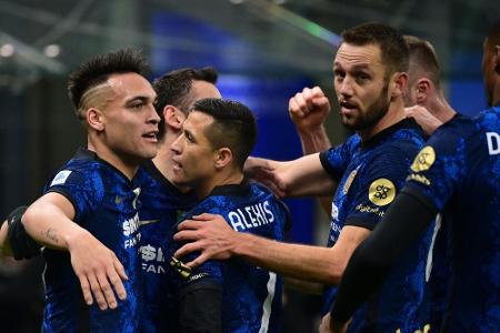 Milan-Patzer genutzt: Inter springt an die Tabellenspitze Milan-Patzer genutzt: Inter springt an die Tabellenspitze
