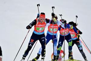 Biathlon: Herrmann in der Verfolgung auf Platz sieben, Hinz Achte