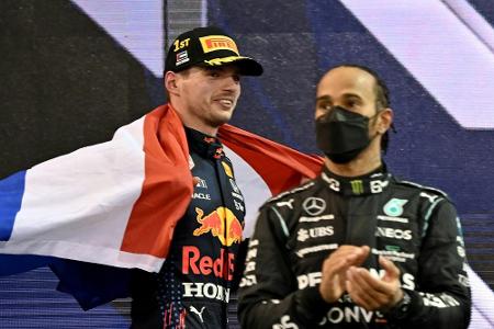 Verstappen über Hamilton: Verstappen über Hamilton: