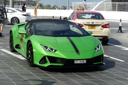 Lamborghini - Carspotting - GP Abu Dhabi - 12. Dezember 2021