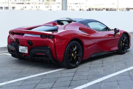 Ferrari - Carspotting - GP Abu Dhabi - 12. Dezember 2021