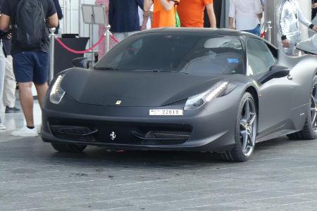 Ferrari - Carspotting - GP Abu Dhabi - 12. Dezember 2021