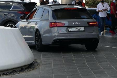 Audi - Carspotting - GP Abu Dhabi - 12. Dezember 2021