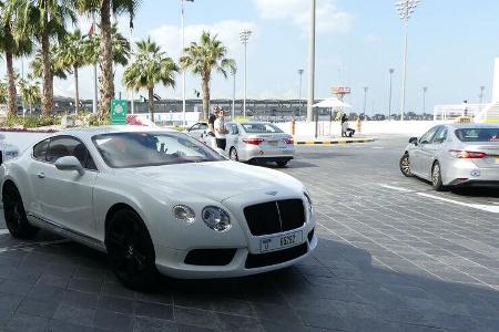 Bentley - Carspotting - GP Abu Dhabi - 12. Dezember 2021