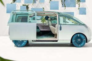 Futuristischer Camper mit Chill-Modus