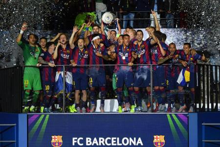 Platz 3: FC Barcelona - 638 Punkte (323 Spiele)