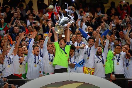 Platz 1: Real Madrid - 883 Punkte (452 Spiele)