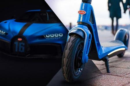 Bugatti Bytech E-Scooter Roller CES 2022 Bugatti Bytech E-Scooter Roller CES 2022